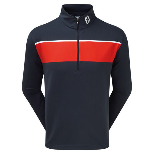 Jersey Chest Stripe Chill-Out Pullover