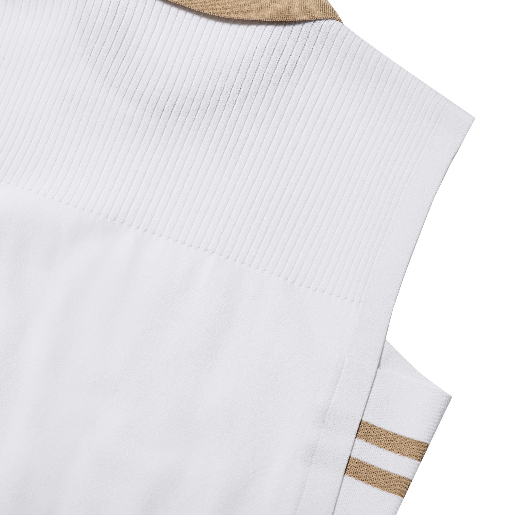 Knit Polo Vest Women