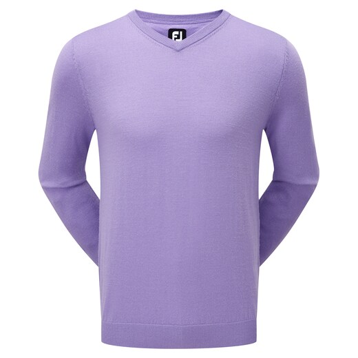 Lambswool V-Neck Pullover-Previous Season Style