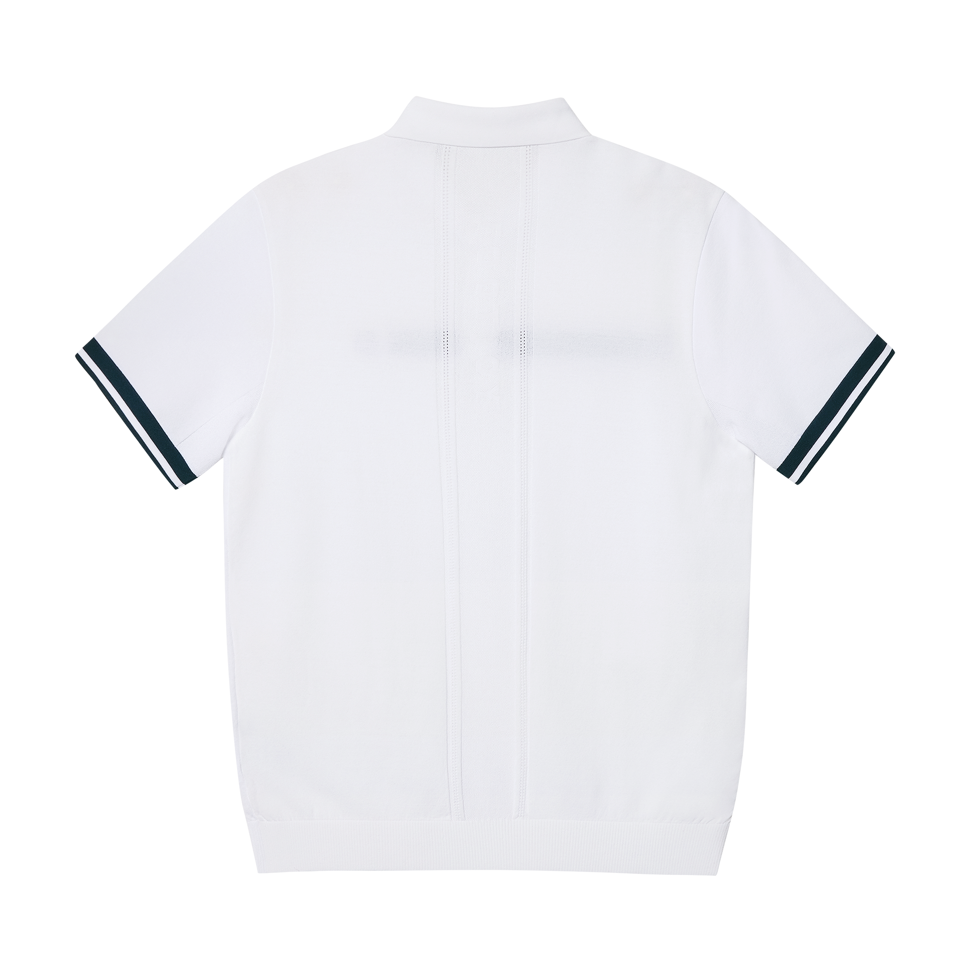 Line Knit Polo Shirts