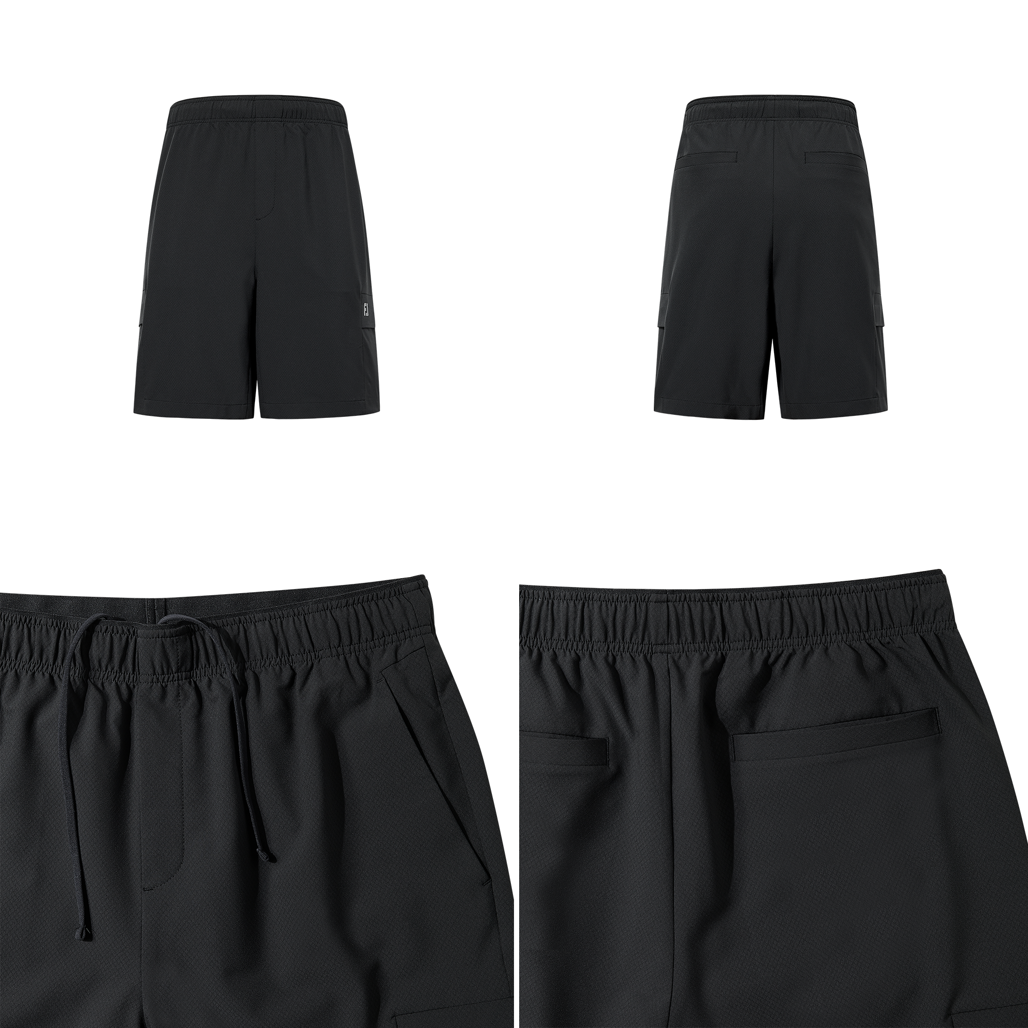 String Cargo Shorts