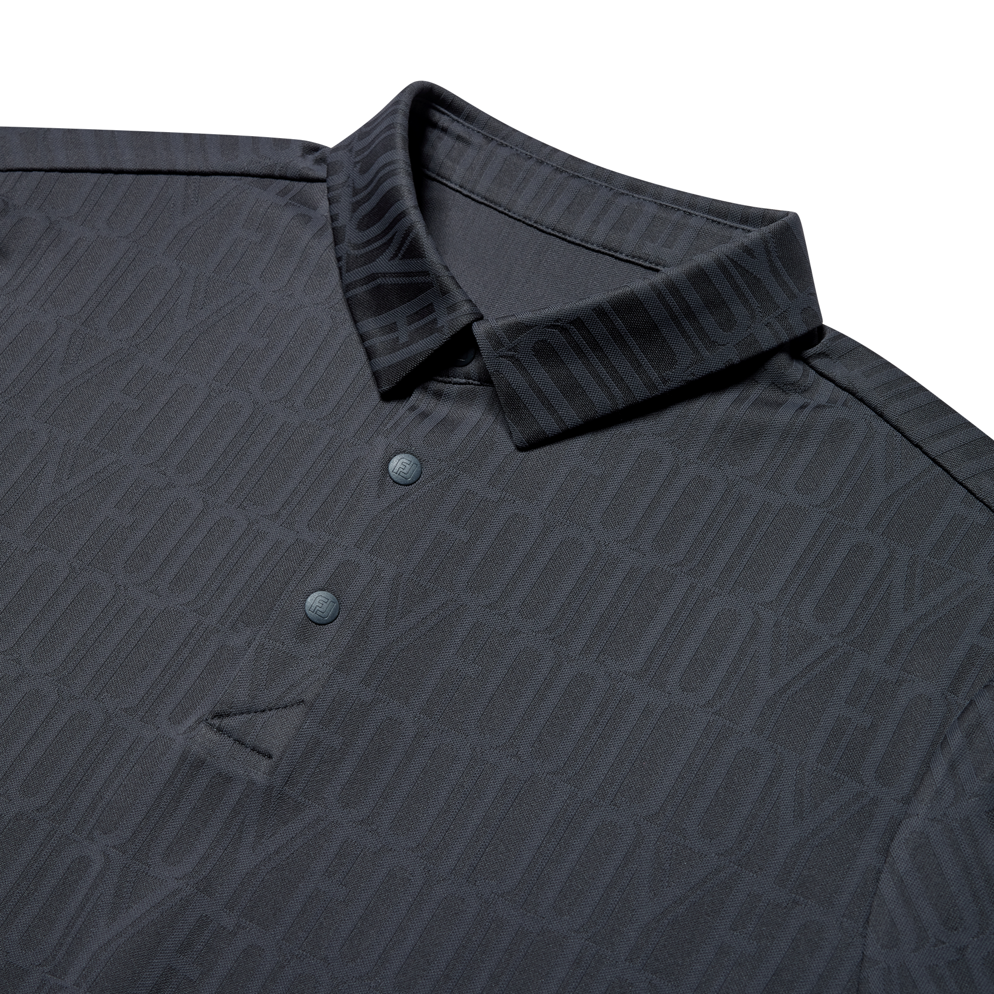 Logo Jacquard Polo Shirts