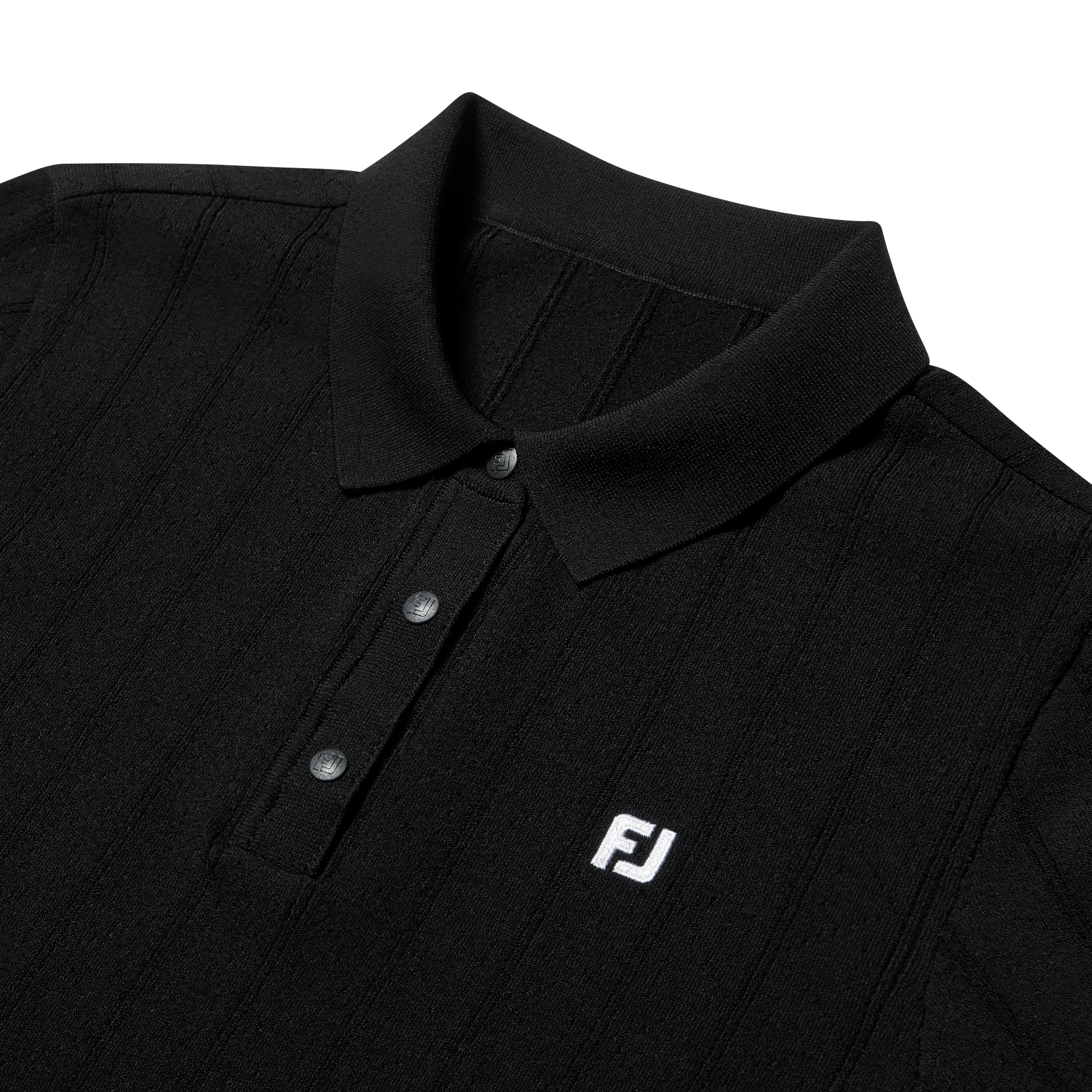 Cable Knit Polo Shirts Women