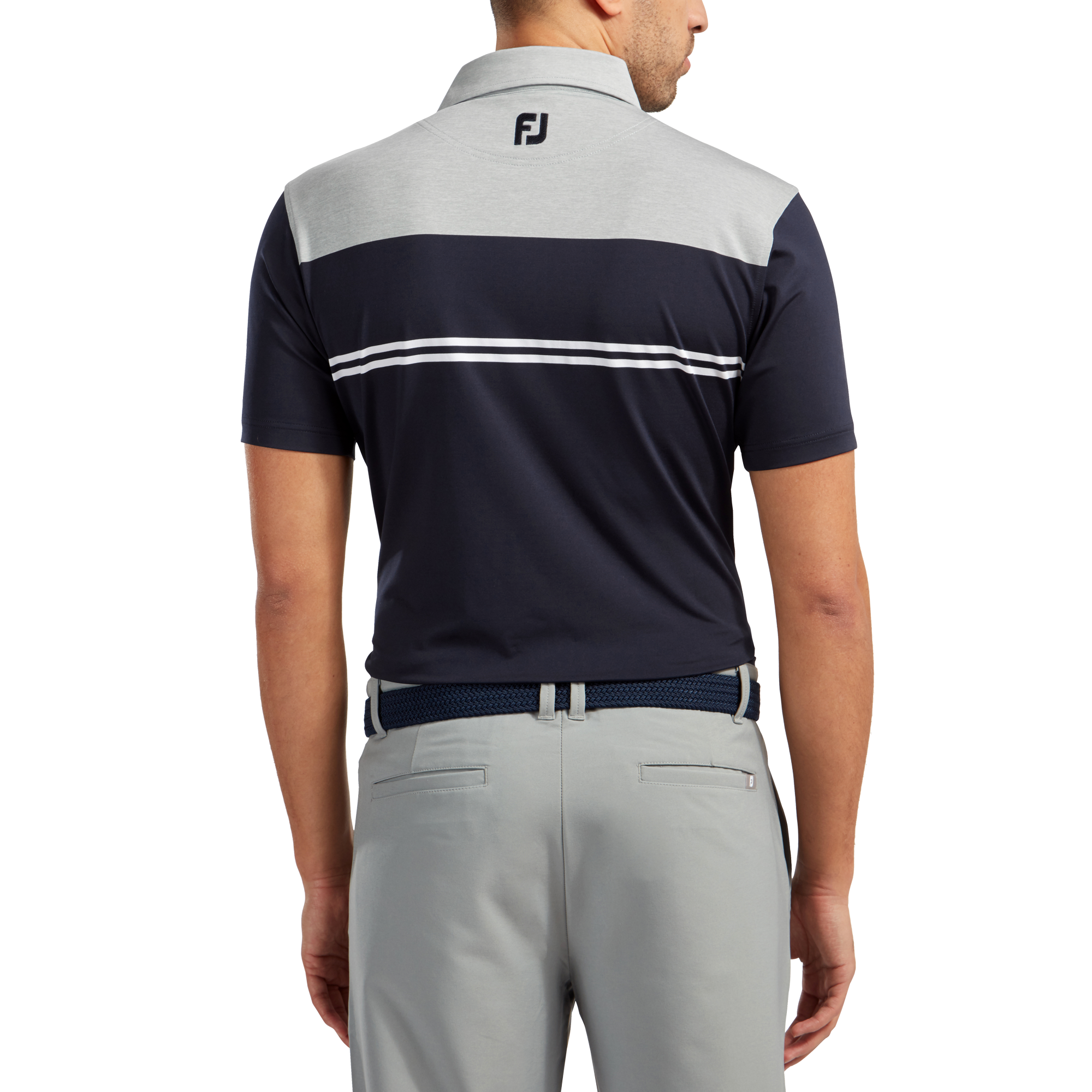 Heather Colour Block Lisle Performance Shirts