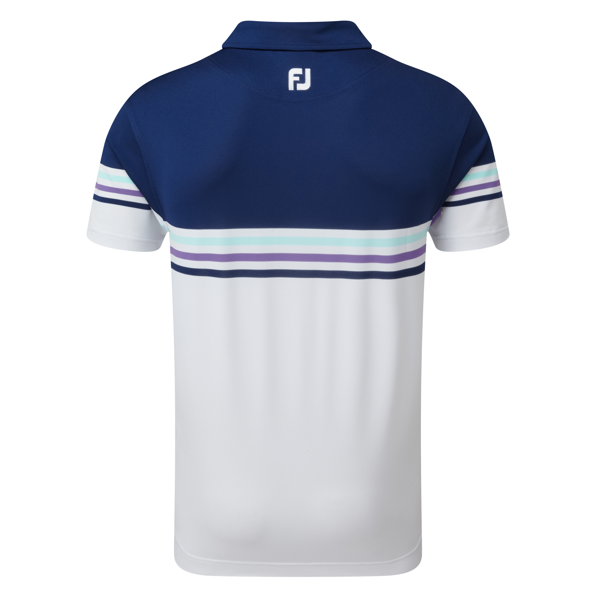 Stretch Pique Colour Block