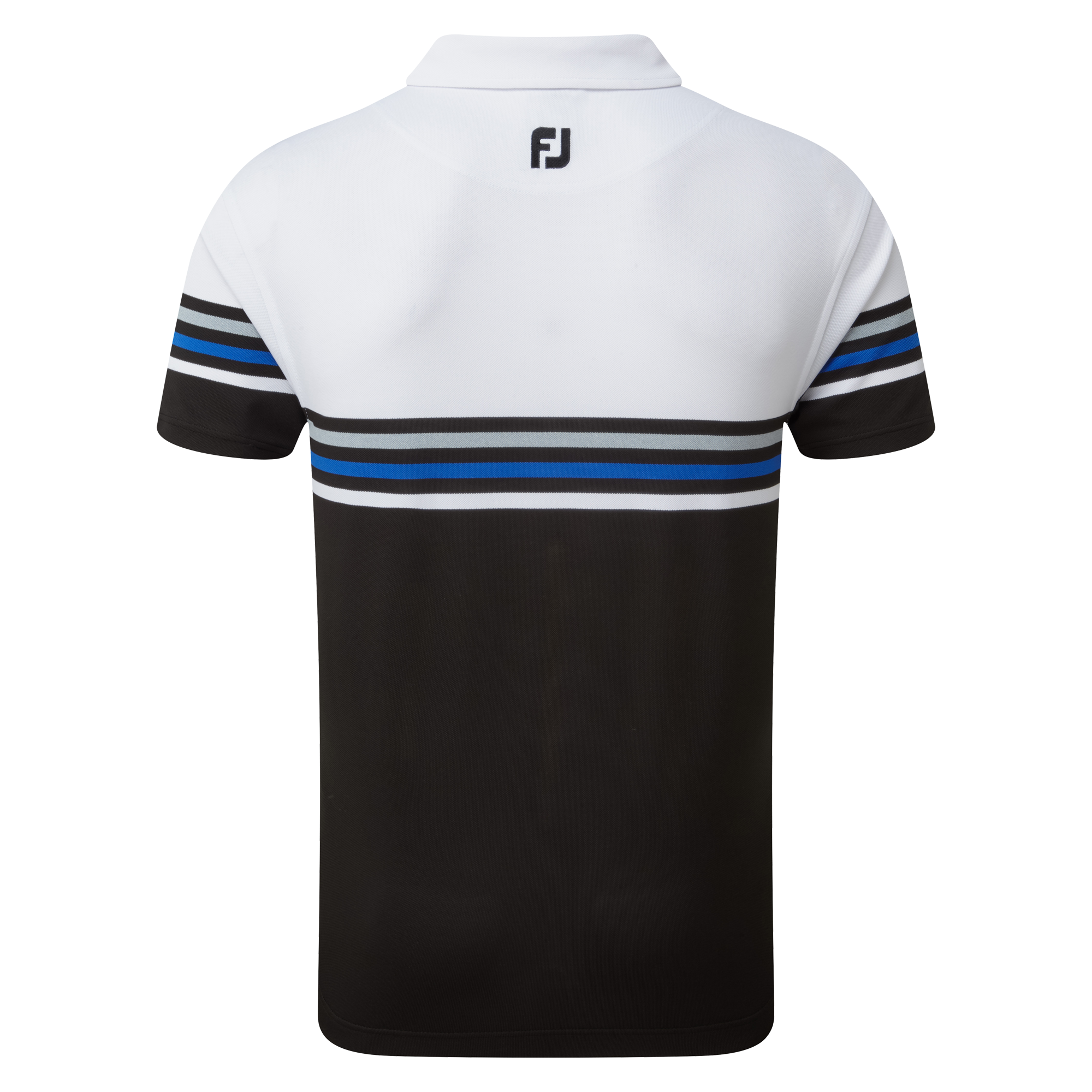 Stretch Pique Colour Block