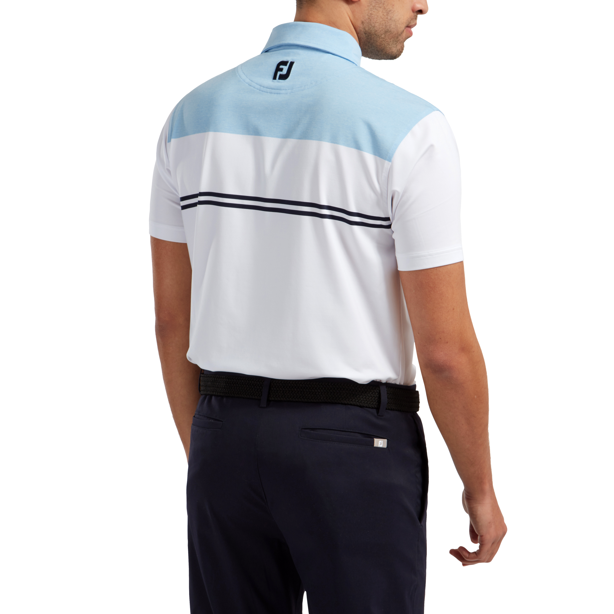 Heather Colour Block Lisle Performance Shirts