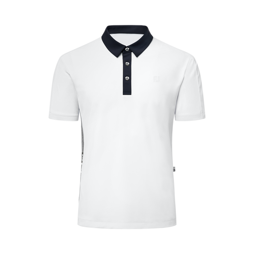 Stripe Logo Hybrid Polo Shirt