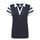 Baby Pique Sleeve Stripe Shirts Women