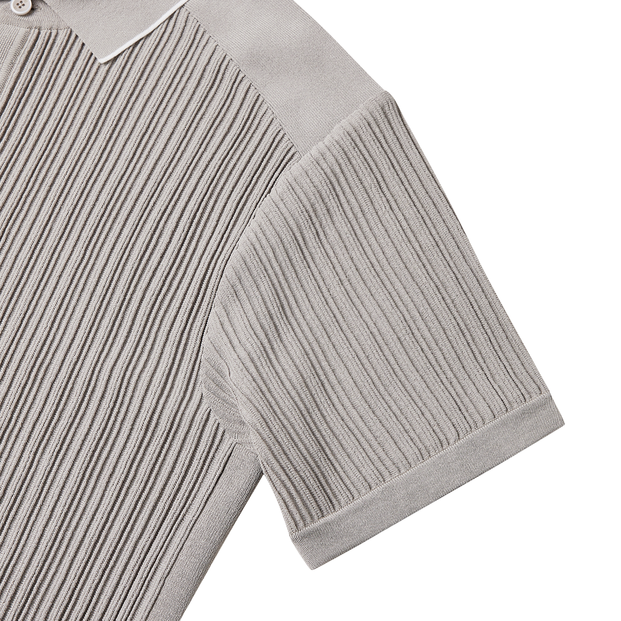 Crocket Knit Polo Shirt