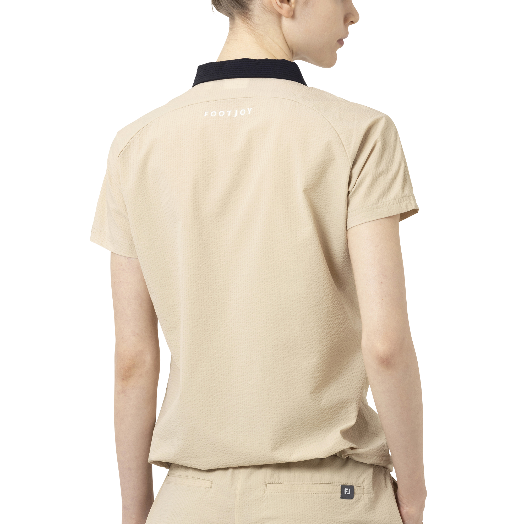 Short Sleeve Seersucker Shirts Women