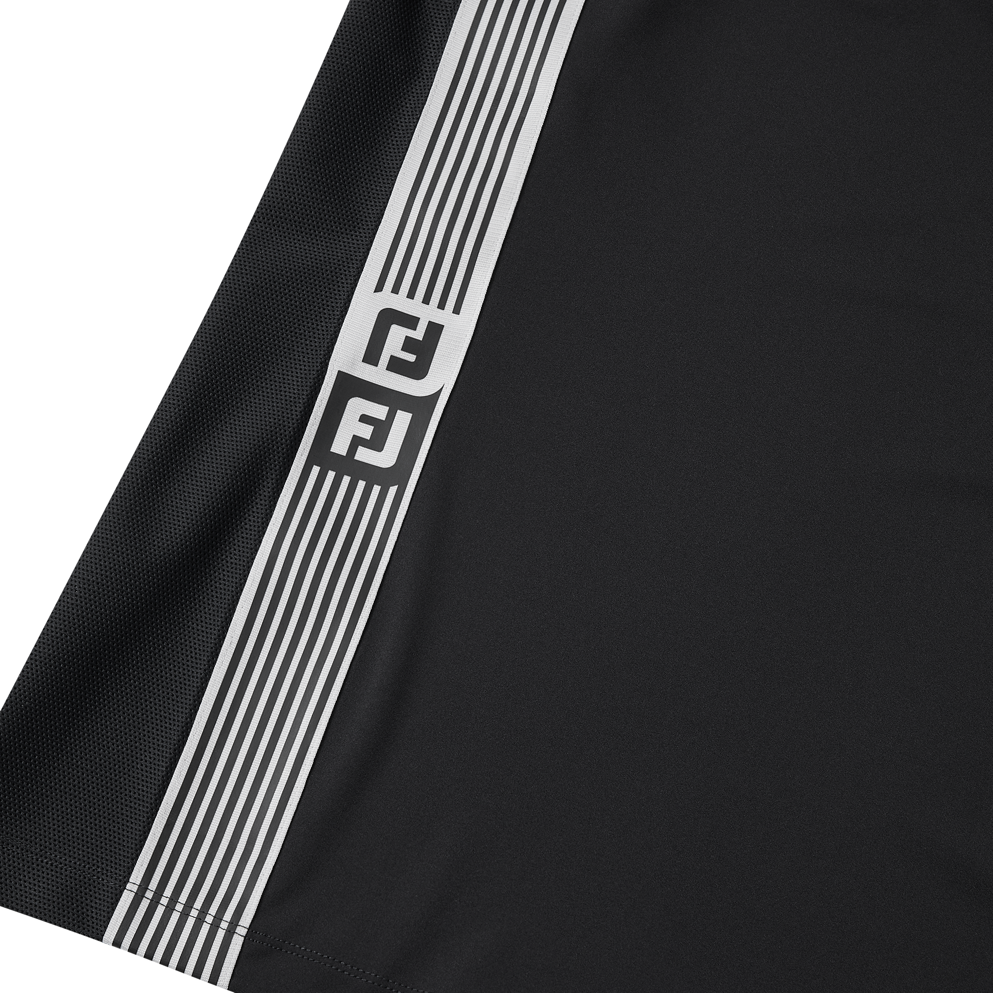 Stripe Logo Hybrid Polo Shirt
