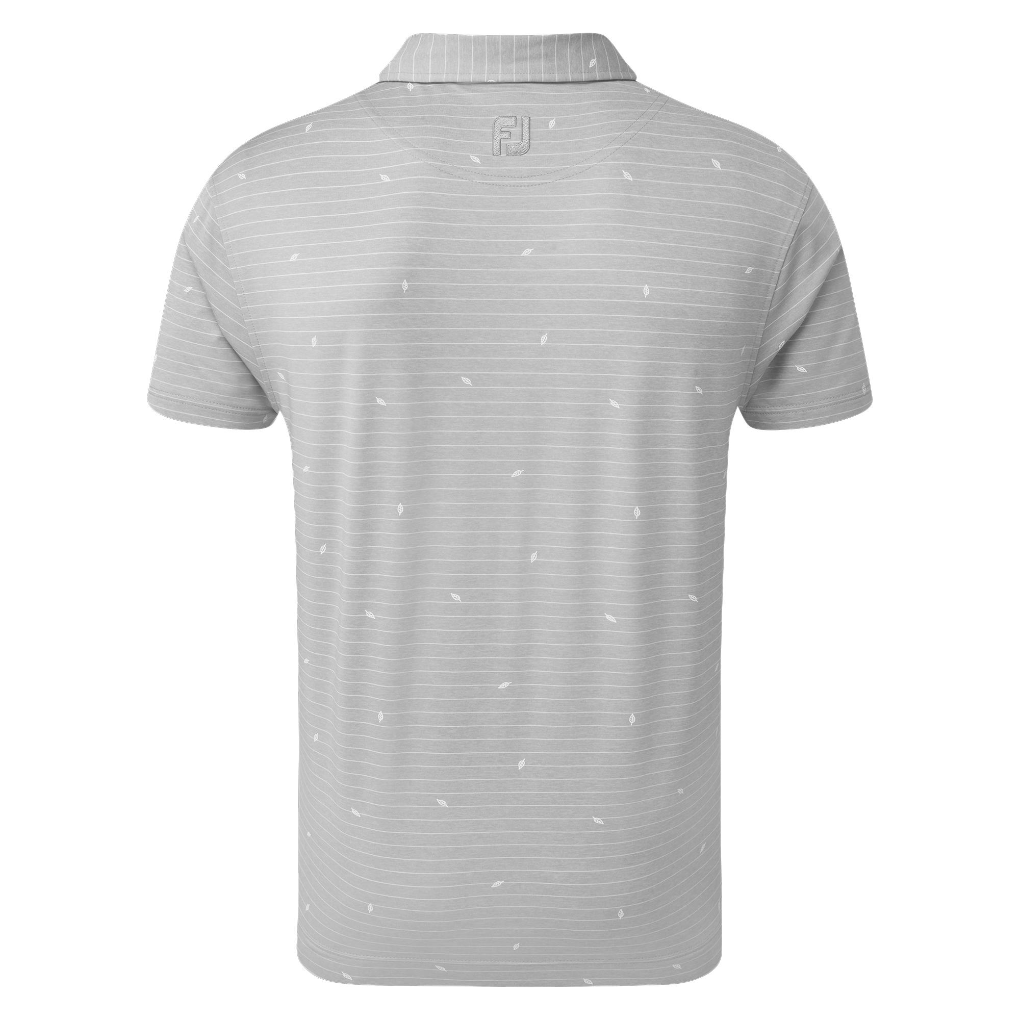 lisle Stripe Leaf Print