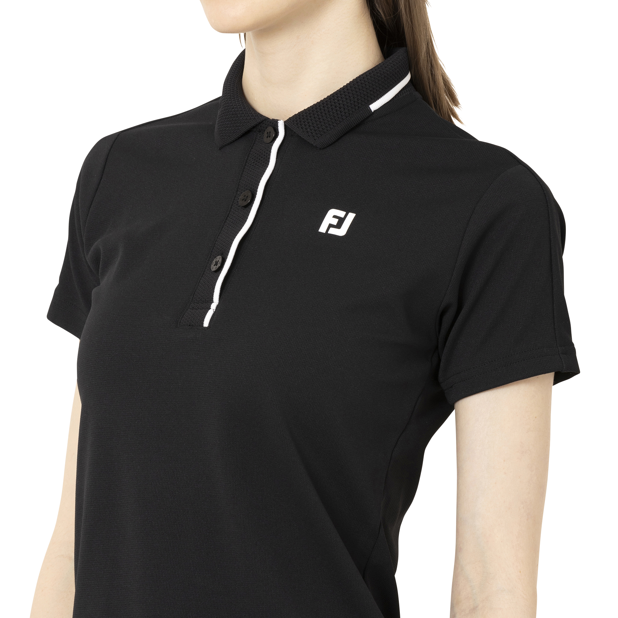 Short Sleeve Logo Polo Women