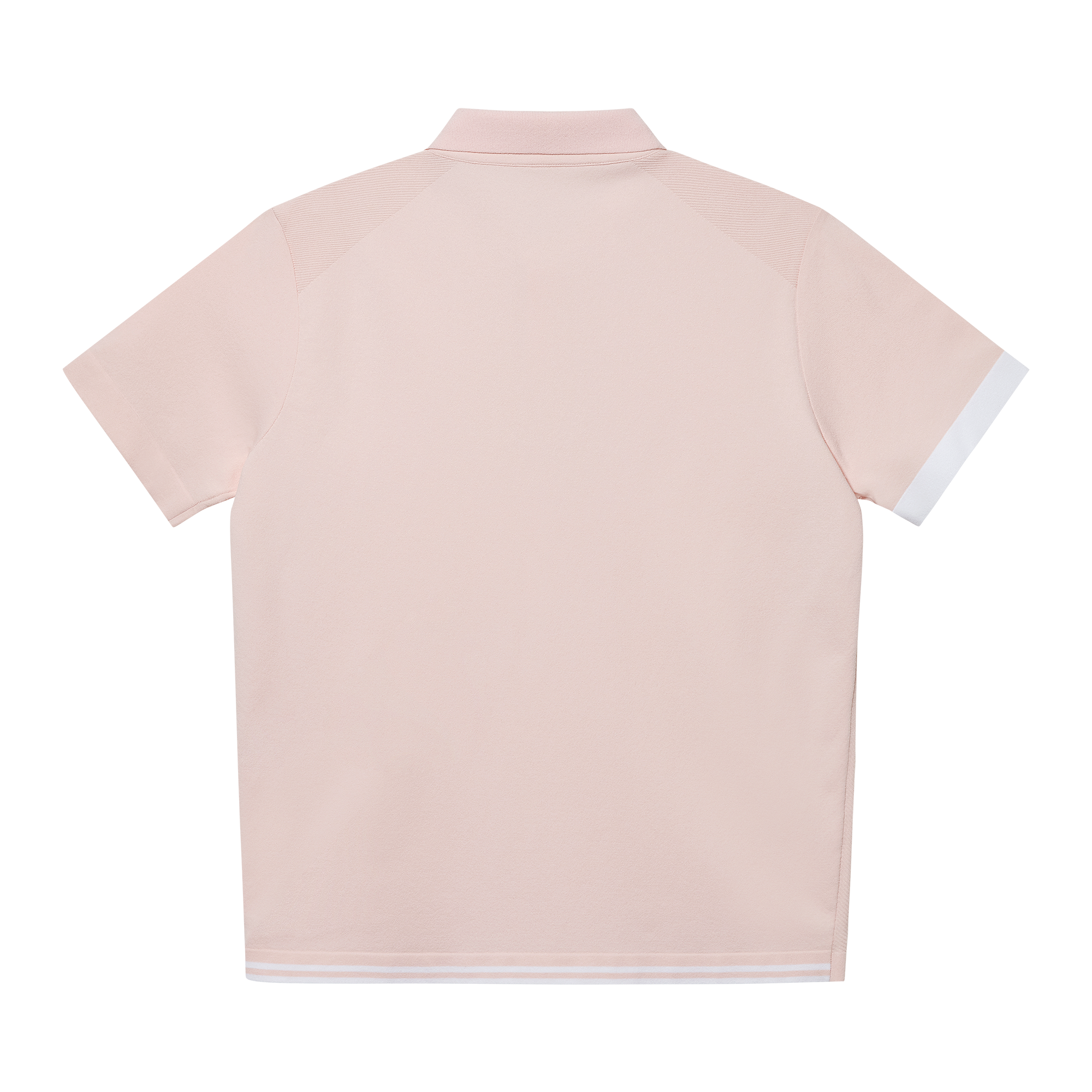 Contrast Sleeve Knit Polo Shirts