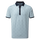 Birdseye Argyle Print with Knit Collar