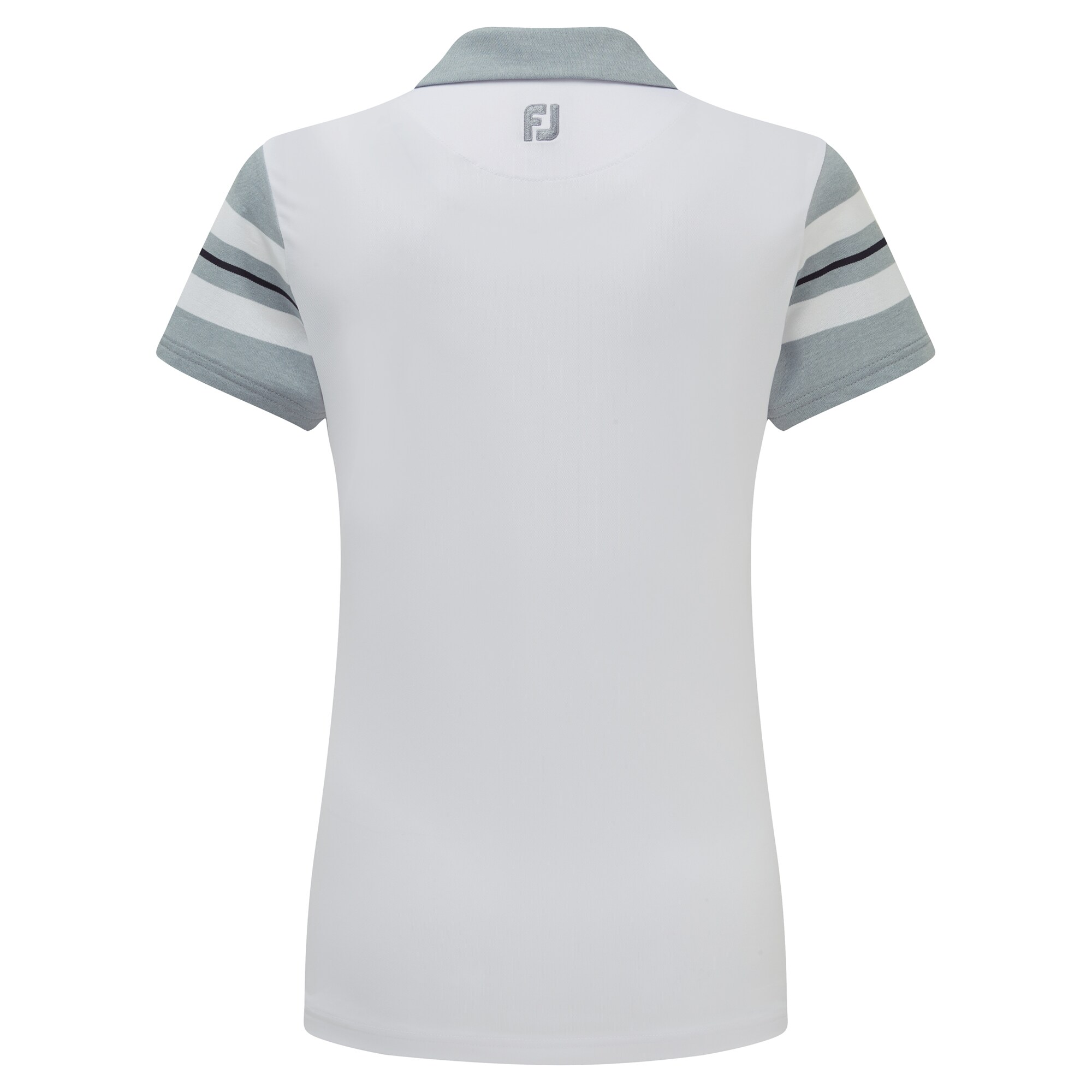 Baby Pique Sleeve Stripe Shirts Women